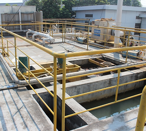 江门外资企业一体化污水处理设备运营现场